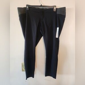Isabel Maternity side panel skinny pants black size 18
